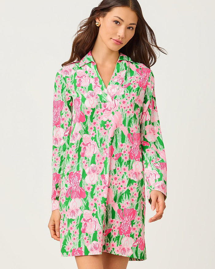Lilly Pulitzer - Chessie Upf 50 Plus Dress - Putting Green Hannah