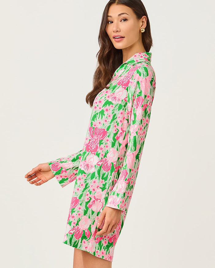 Lilly Pulitzer - Chessie Upf 50 Plus Dress - Putting Green Hannah