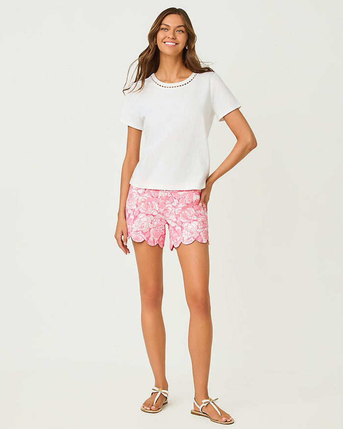 Lilly Pulitzer - Clairmont Pearl Knit Top - Resort White