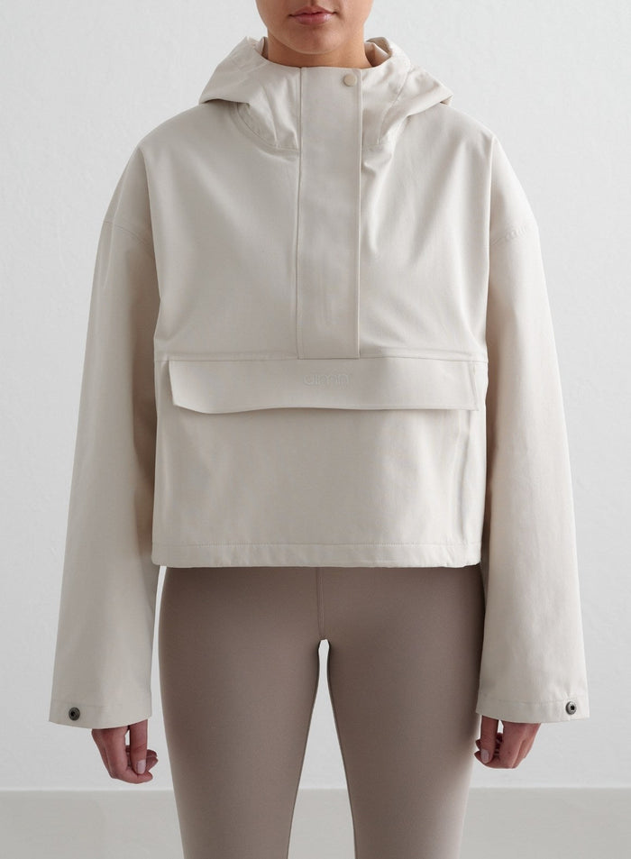 Clay Cropped Waterproof Anorak
