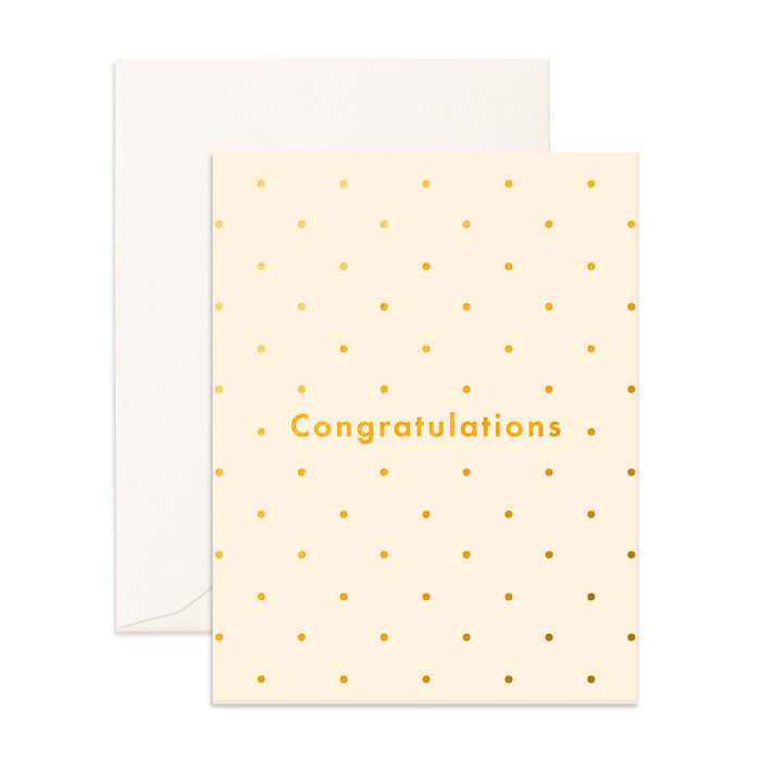 Congratulations Greeting Card - Giftware - Fox and Fallow