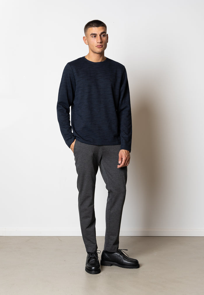 Clean Cut Copenhagen COPENHAGEN BRENDON JERSEY PANTS Bukser Mørkegrå
