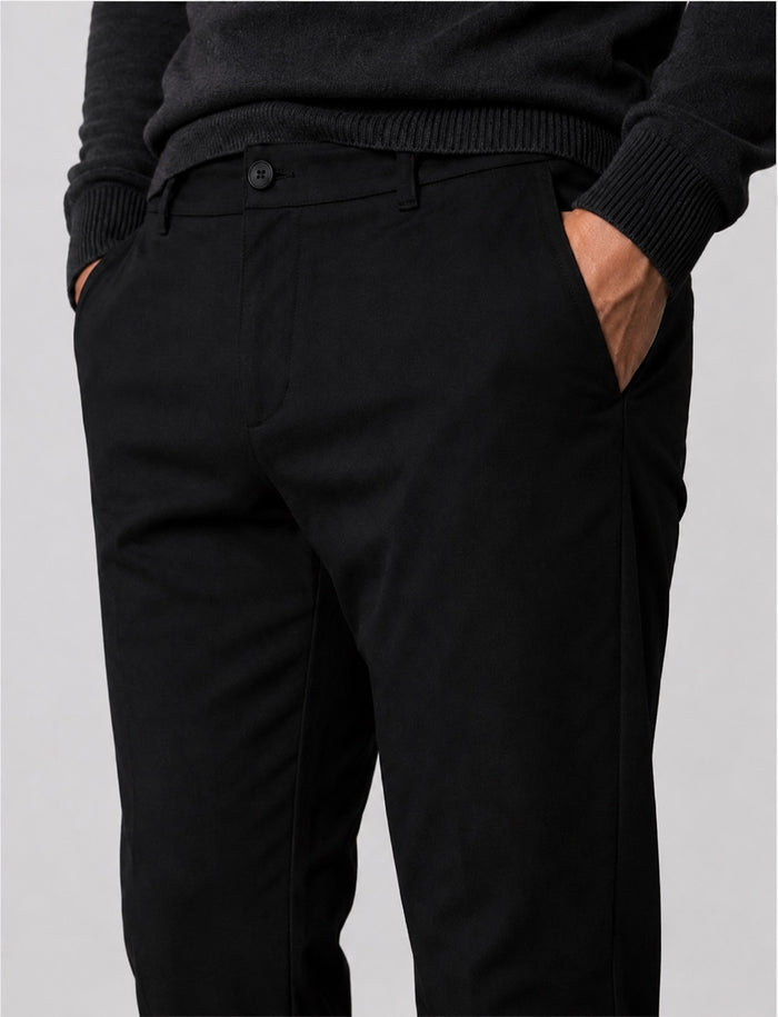 Clean Cut Copenhagen COPENHAGEN BRENDON JERSEY PANTS Bukser Sort