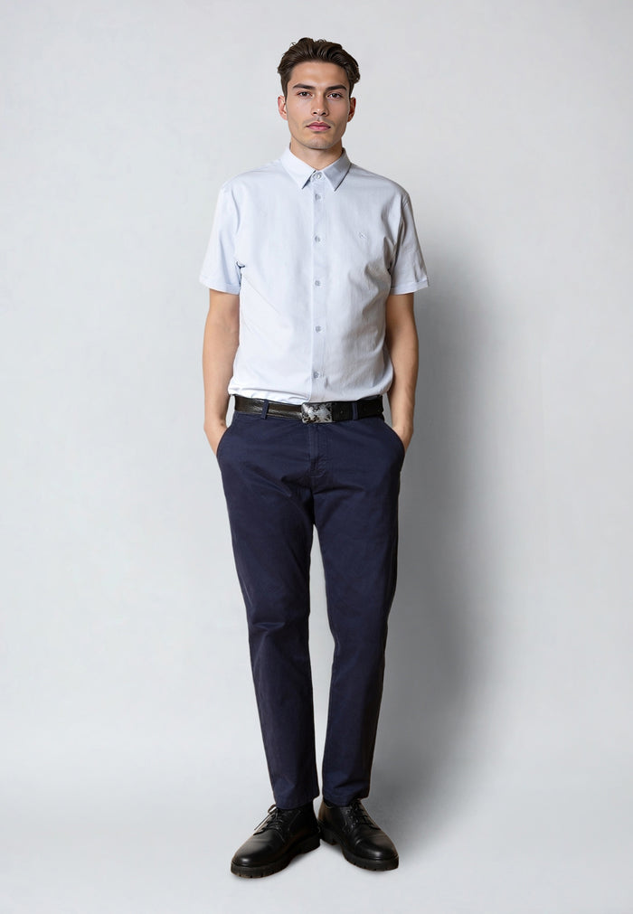 Clean Cut Copenhagen COPENHAGEN REGULAR TWILL CHINO Bukser Navy