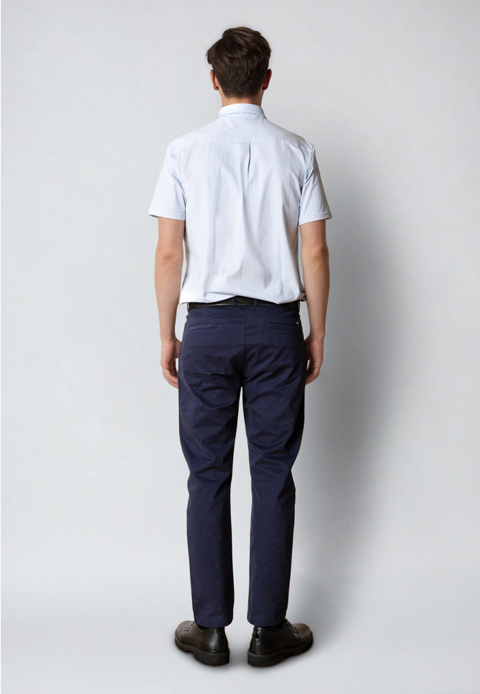 Clean Cut Copenhagen COPENHAGEN REGULAR TWILL CHINO Bukser Navy