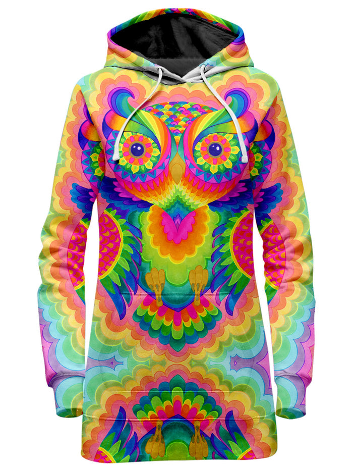 Cosmic Owl Hoodie Dress Rachel Rosenkoetter Epic Hoodie