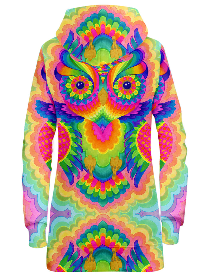 Cosmic Owl Hoodie Dress Rachel Rosenkoetter Epic Hoodie