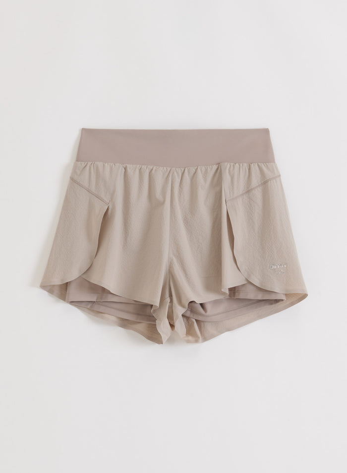 Dark Clay Running Shorts