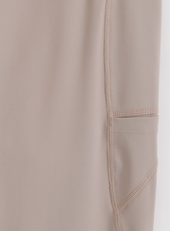Dark Clay Running Tights 7/8