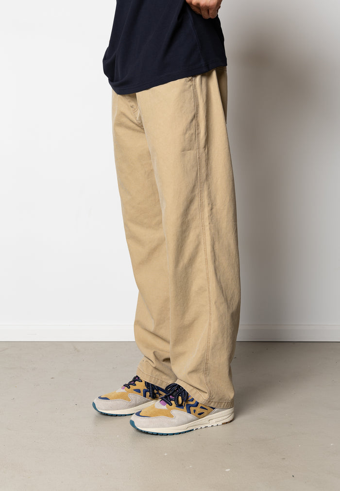 Fat Moose DERECK CANVAS PANTS Bukser Dark Khaki