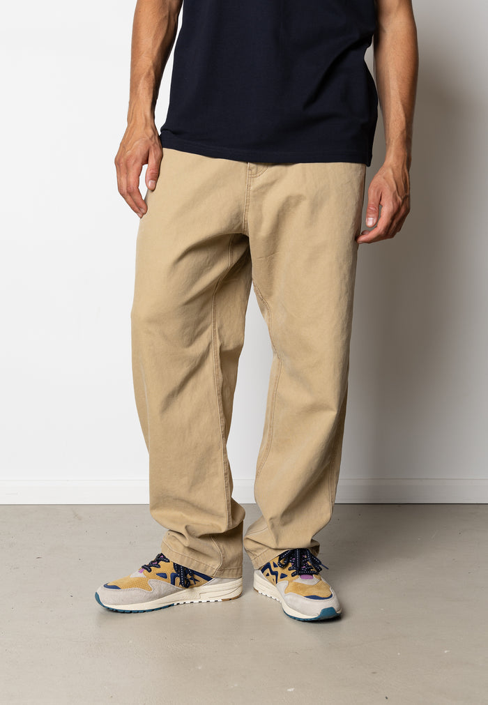 Fat Moose DERECK CANVAS PANTS Bukser Dark Khaki