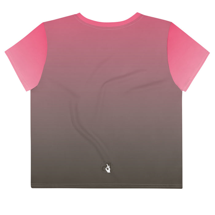 Descendants of The Island Blossom Fade Crop Tee