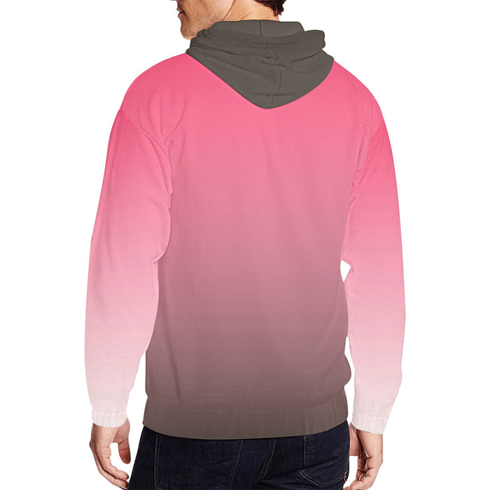 Descendants of the Island Blossom Men's All Over Print Full Zip Hoodie (Model H14)