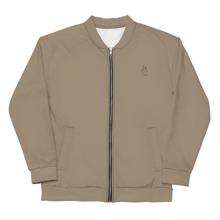 Descendants of the Island Kaki Unisex Bomber Jacket