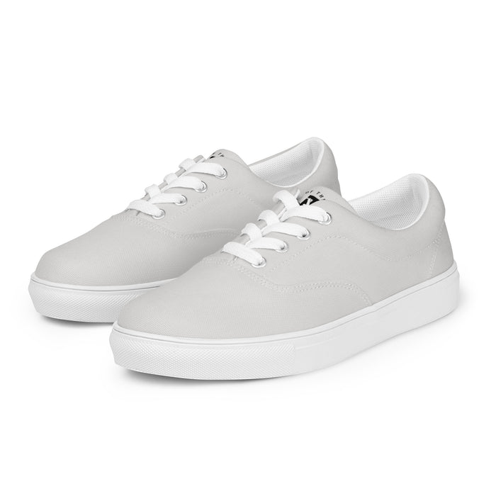 Descendants of the Island Pure Platinum Women’s lace-up canvas shoes
