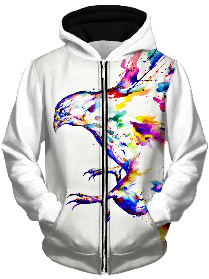 Descent Unisex Zip-Up Hoodie Marc Allante Epic Hoodie
