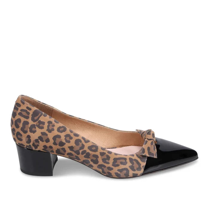 Django & Juliette ANNEDI Heel in Black Camel Leopard - Crush Marketplace
