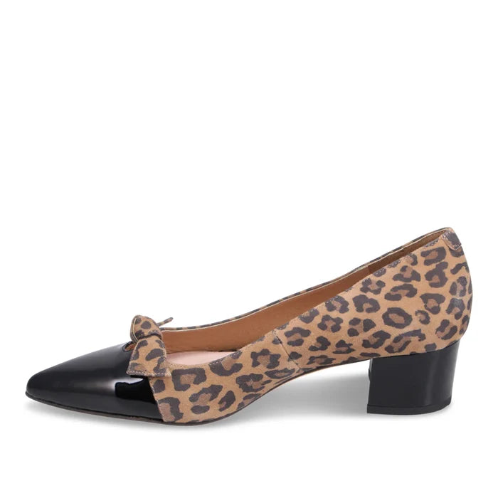 Django & Juliette ANNEDI Heel in Black Camel Leopard - Crush Marketplace