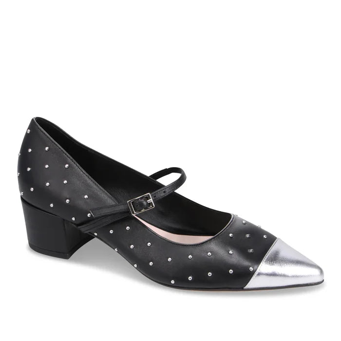 Django & Juliette AREN Heeled Mary Jane in Black - Crush Marketplace