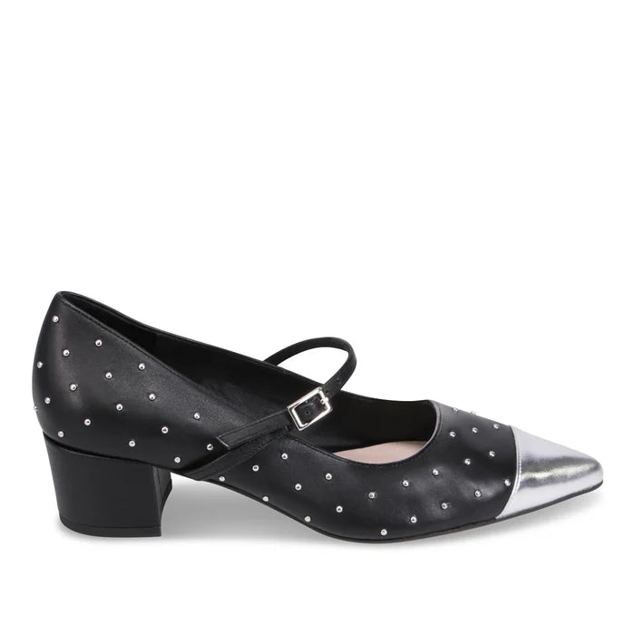 Django & Juliette AREN Heeled Mary Jane in Black - Crush Marketplace