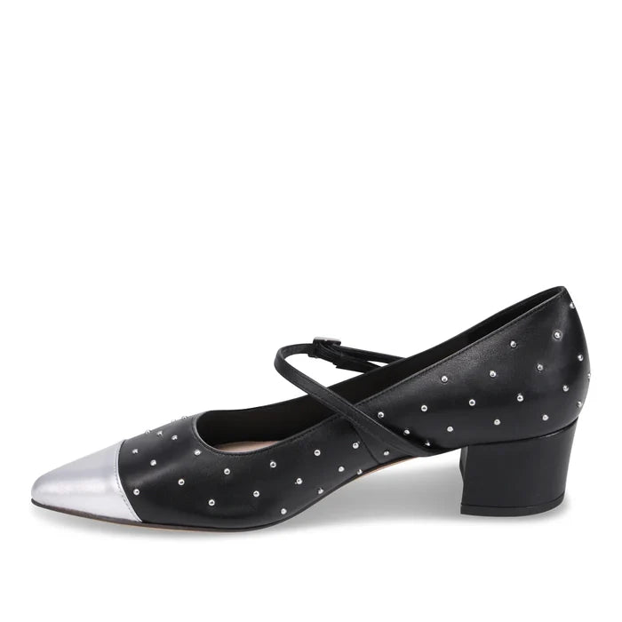 Django & Juliette AREN Heeled Mary Jane in Black - Crush Marketplace