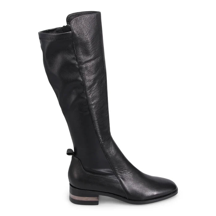 Django & Juliette FOXX Tall Boot in Black Leather - Crush Marketplace