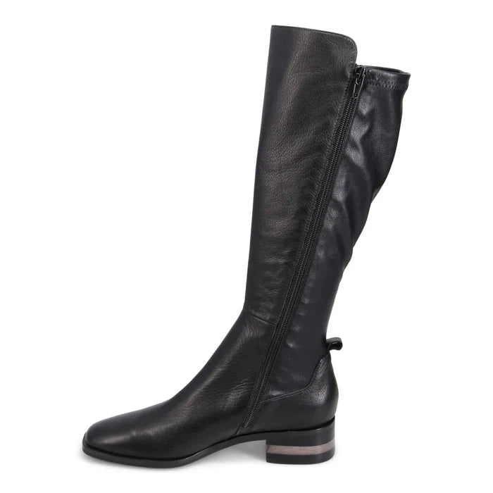 Django & Juliette FOXX Tall Boot in Black Leather - Crush Marketplace