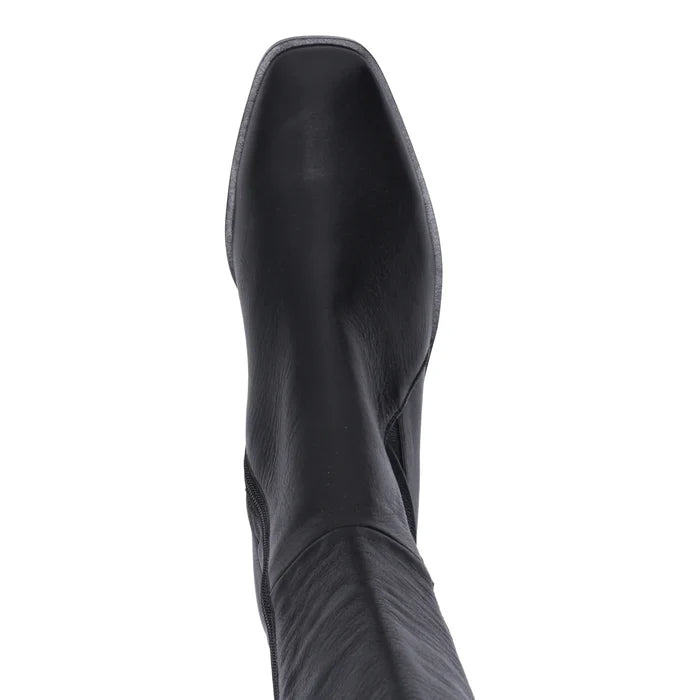 Django & Juliette FOXX Tall Boot in Black Leather - Crush Marketplace