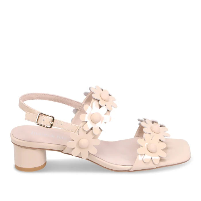 Django & Juliette HATSYL Heeled Sandal in Nougat