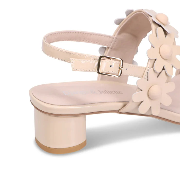 Django & Juliette HATSYL Heeled Sandal in Nougat
