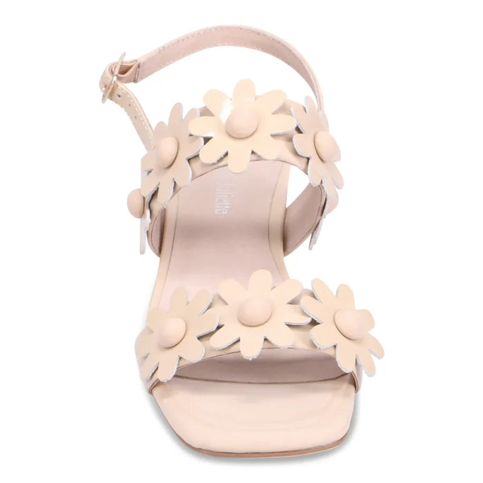 Django & Juliette HATSYL Heeled Sandal in Nougat