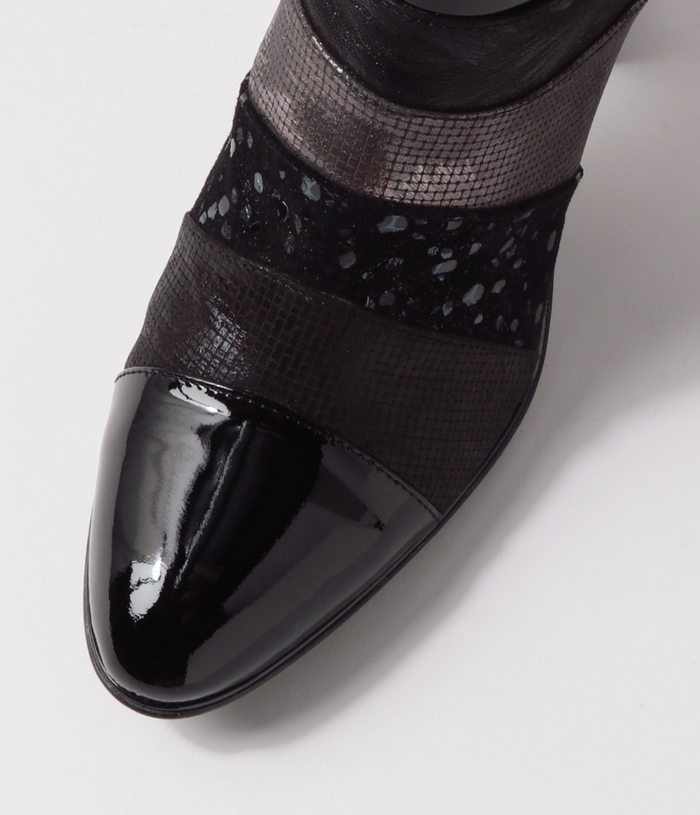 Django & Juliette KITCH Heeled Boot in Black - Crush Marketplace
