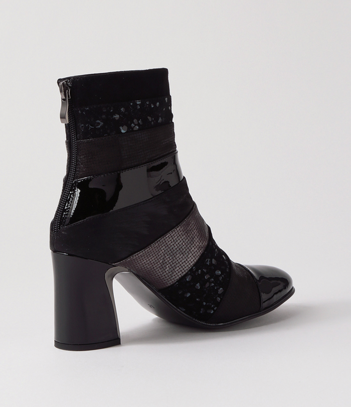 Django & Juliette KITCH Heeled Boot in Black - Crush Marketplace