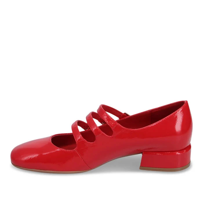 Django & Juliette VALVER Mary Jane in Red Patent Leather - Crush Marketplace