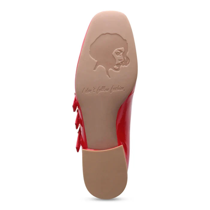 Django & Juliette VALVER Mary Jane in Red Patent Leather - Crush Marketplace