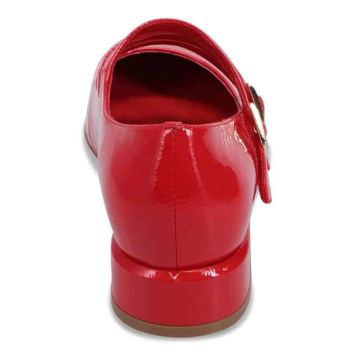 Django & Juliette VALVER Mary Jane in Red Patent Leather - Crush Marketplace