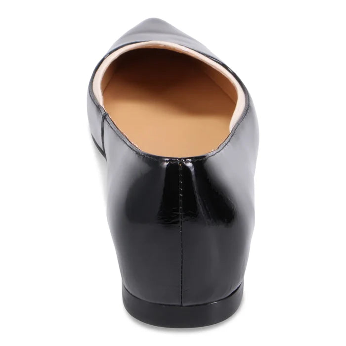 Django & Juliette YIBBIE Flat in Black Patent - Crush Marketplace
