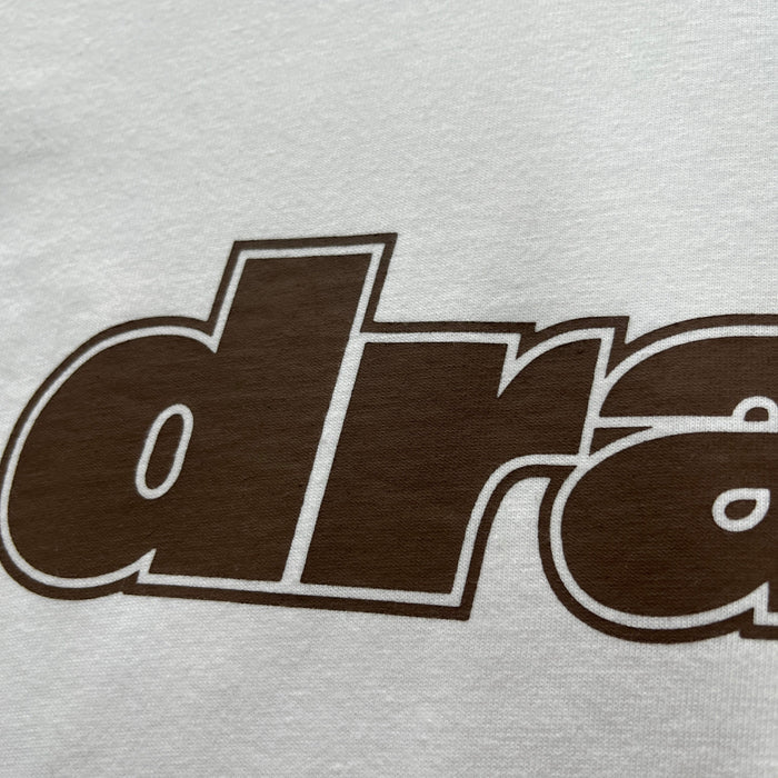 Drama Call Classic Tee White/Brown