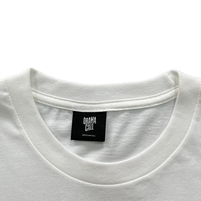 Drama Call Classic Tee White/Grass Green