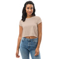 DTI Champagne Print Crop Tee