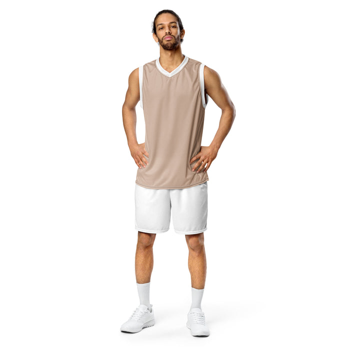 DTI Champagne unisex basketball jersey