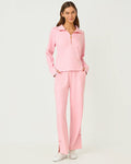 Lilly Pulitzer - Dylana Bow Track Pant Upf 50 Plus - Heathered Conch Shell Pink