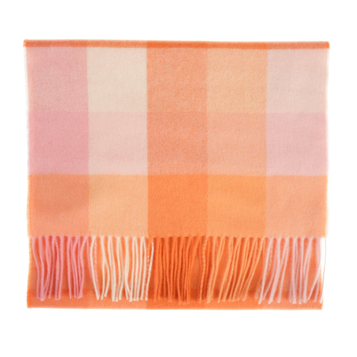 5 Square Tartan Pink/Orange
