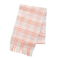 Edinburgh 100% Lambswool Scarf – Premium Soft Wool Wrap - Cluster Gingham Lilac - Pink - White - Heritage Of Scotland -