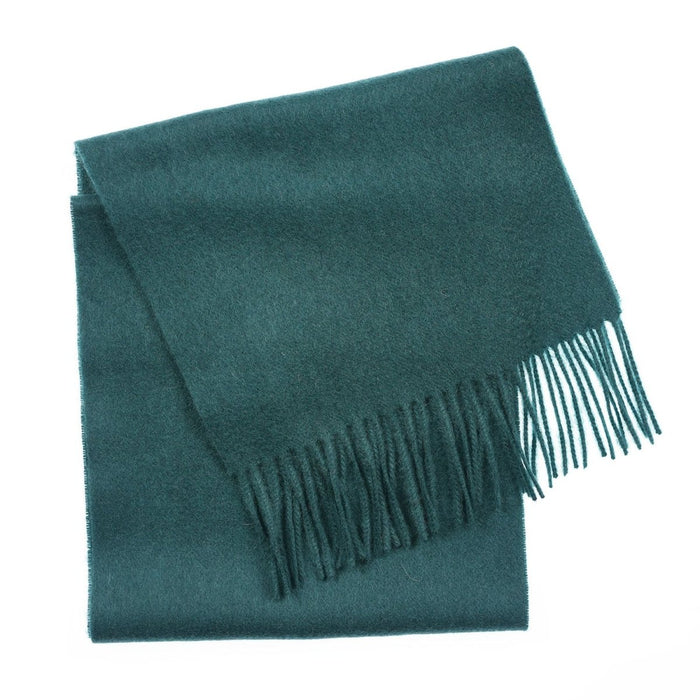 Edinburgh 100% Lambswool Scarf – Premium Soft Wool Wrap - Rainforest - Heritage Of Scotland -