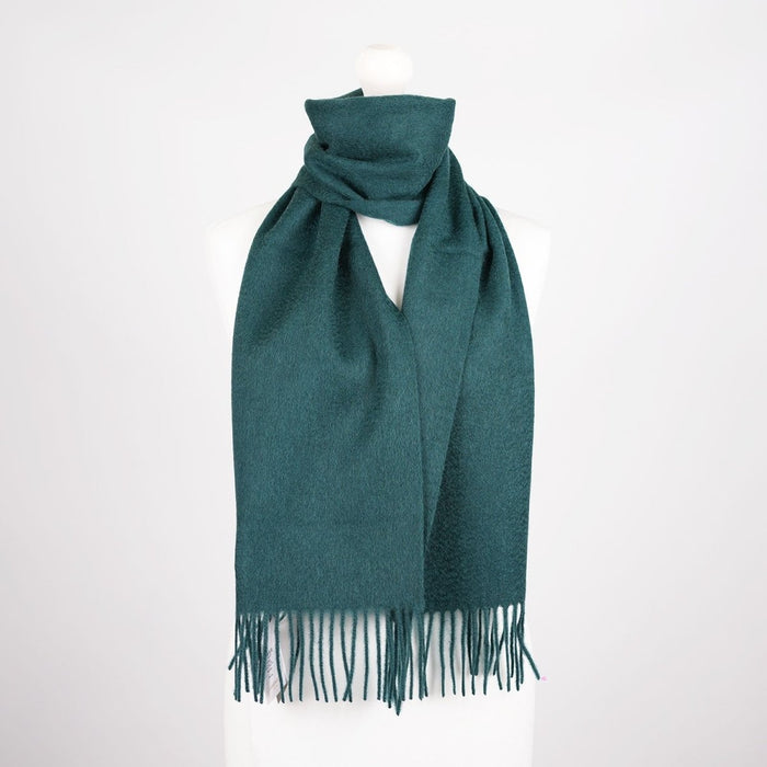 Edinburgh 100% Lambswool Scarf – Premium Soft Wool Wrap - Rainforest - Heritage Of Scotland -