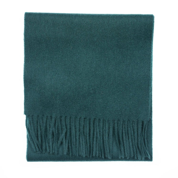 Edinburgh 100% Lambswool Scarf – Premium Soft Wool Wrap - Rainforest - Heritage Of Scotland -