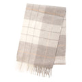 Edinburgh Cashmere Premium Lightweight Scarf - Soft Luxury Wrap - Newsome Grey - Heritage Of Scotland -