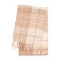Edinburgh Cashmere Premium Lightweight Scarf - Ultra-Soft Luxury Wrap - Newsome Camel - Heritage Of Scotland -