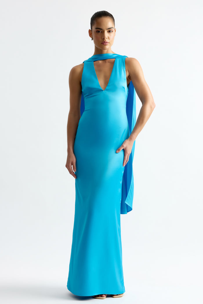 Eloise Capri Blue - Dress - Studio Lexi